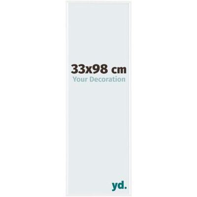 yd. Your Decoration Fotolijst 33 x 98 cm, wit hoogglans, fotokader van kunststof met acrylglas, ontspiegeld frame, 33 x 98 cm, Evry yd. Your Decoration Fotolijst 33 x 98 cm, wit hoogglans, fotokader van kunststof met acrylglas, ontspiegeld frame, 33 x 98 cm, Evry