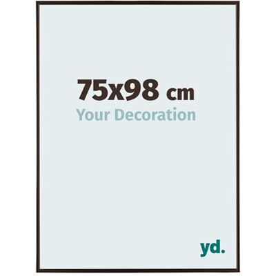 yd. Your Decoration Fotolijst 75 x 98 cm, antraciet, fotokader van kunststof met acrylglas, ontspiegeld kader 75 x 98 cm, Evry yd. Your Decoration Fotolijst 75 x 98 cm, antraciet, fotokader van kunststof met acrylglas, ontspiegeld kader 75 x 98 cm, Evry