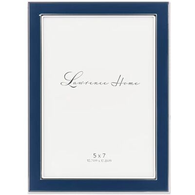 Lawrence Frames Fotolijst, metaal, blauw, 12,7 x 17,8 Lawrence Frames Fotolijst, metaal, blauw, 12,7 x 17,8