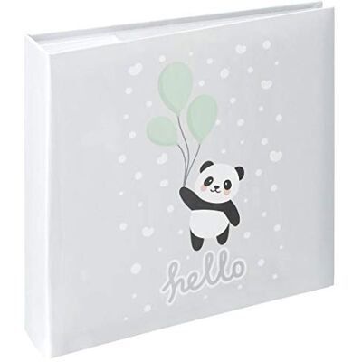 Hama Babyalbum Panda (insteekalbum voor 200 foto's in het formaat 10 x 15, babyfotoalbum voor jongens en meisjes, kinderalbum met kindermotief om in te steken) grijs Album à Pochettes, Emplacement pour CD, Zone Mémo Légende Anecdotes Scrapbooking Idéal Hama Babyalbum Panda (insteekalbum voor 200 foto's in het formaat 10 x 15, babyfotoalbum voor jongens en meisjes, kinderalbum met kindermotief om in te steken) grijs Album à Pochettes, Emplacement pour CD, Zone Mémo Légende Anecdotes Scrapbooking Idéal