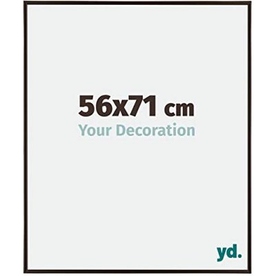 yd. Your Decoration Fotolijst 56 x 71 cm, kunststof fotokader met acrylglas, ontspiegeld glas, uitstekende kwaliteit, antraciet, Evry yd. Your Decoration Fotolijst 56 x 71 cm, kunststof fotokader met acrylglas, ontspiegeld glas, uitstekende kwaliteit, antraciet, Evry
