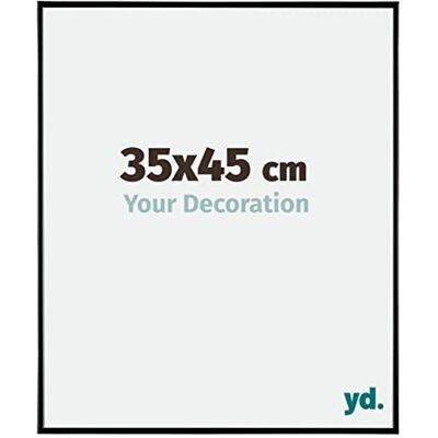 yd. Your Decoration Fotolijst 35 x 45 cm, zwart hoogglans, fotokader van kunststof met acrylglas, anti-reflecterend kader 35 x 45 cm, Evry yd. Your Decoration Fotolijst 35 x 45 cm, zwart hoogglans, fotokader van kunststof met acrylglas, anti-reflecterend kader 35 x 45 cm, Evry