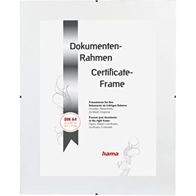 Hama Clip-Fix fotohouder, 21 x 29 cm, ontspiegeld Hama Clip-Fix fotohouder, 21 x 29 cm, ontspiegeld