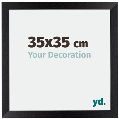 yd. Your Decoration Fotolijst 35x35 cm MDF Fotokader met Acrylglas Ontspiegeld Glas Uitstekende Kwaliteit Zwart Mat Mura, yd. Your Decoration Fotolijst 35x35 cm MDF Fotokader met Acrylglas Ontspiegeld Glas Uitstekende Kwaliteit Zwart Mat Mura,