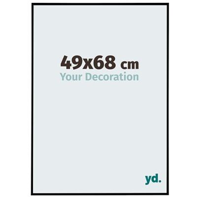 yd. Your Decoration Fotolijst 49 x 68 cm, zwart mat, fotokader van kunststof met acrylglas, ontspiegeld frame, 49 x 68 cm, Evry yd. Your Decoration Fotolijst 49 x 68 cm, zwart mat, fotokader van kunststof met acrylglas, ontspiegeld frame, 49 x 68 cm, Evry