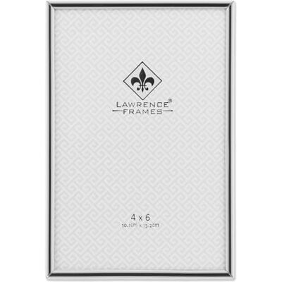 Lawrence Frames Simply metalen fotolijst, zilverkleurig, 10,2 x 15,2 cm Lawrence Frames Simply metalen fotolijst, zilverkleurig, 10,2 x 15,2 cm
