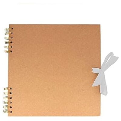 Artemio Kraft-album, 40P, wit, 10 inch x 10 inch Artemio Kraft-album, 40P, wit, 10 inch x 10 inch