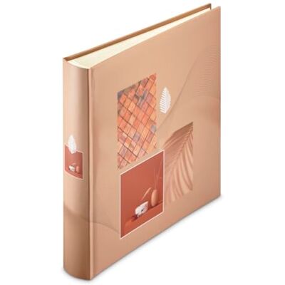 Hama Fotoalbum GD formaat Singo II, 30 x 30 cm, 100 pagina's, terracotta Hama Fotoalbum GD formaat Singo II, 30 x 30 cm, 100 pagina's, terracotta