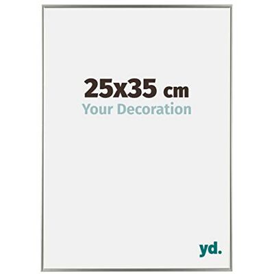yd. Your Decoration Fotolijst 25 x 35 cm, kunststof fotokader met acrylglas, ontspiegeld glas, uitstekende kwaliteit, champagne, Evry yd. Your Decoration Fotolijst 25 x 35 cm, kunststof fotokader met acrylglas, ontspiegeld glas, uitstekende kwaliteit, champagne, Evry