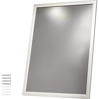 Albyco Clic Clac Frames Voor Poster en Foto's A3-formaat, 29,7 x 42 cm Framedikte 20 mm Zilverkleurig Aluminium Profiel Kliklijst Albyco Clic Clac Frames Voor Poster en Foto's A3-formaat, 29,7 x 42 cm Framedikte 20 mm Zilverkleurig Aluminium Profiel Kliklijst