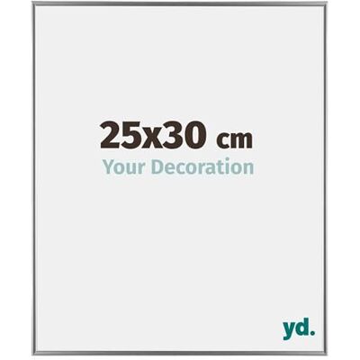 yd. Your Decoration Fotolijst 25 x 30 cm, kunststof fotokader met acrylglas, ontspiegeld glas, uitstekende kwaliteit, zilver, Evry yd. Your Decoration Fotolijst 25 x 30 cm, kunststof fotokader met acrylglas, ontspiegeld glas, uitstekende kwaliteit, zilver, Evry