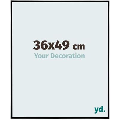 yd. Your Decoration Fotolijst 36 x 49 cm, zwart mat, fotokader van kunststof met acrylglas, ontspiegeld frame, 36 x 49 cm, Evry yd. Your Decoration Fotolijst 36 x 49 cm, zwart mat, fotokader van kunststof met acrylglas, ontspiegeld frame, 36 x 49 cm, Evry