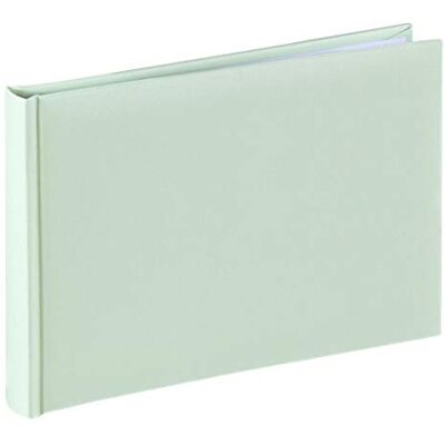Hama Fotoalbum Fine Art (formaat 24 x 17 cm, 36 witte pagina's, zonder spiraal), lindegroen Hama Fotoalbum Fine Art (formaat 24 x 17 cm, 36 witte pagina's, zonder spiraal), lindegroen