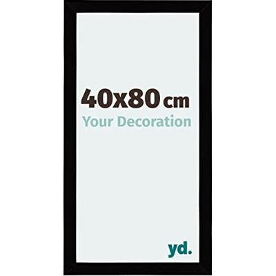 yd. Your Decoration Fotolijst 40x80 cm MDF Fotokader met Acrylglas Ontspiegeld Glas Uitstekende Kwaliteit Zwart Hoogglans Mura, yd. Your Decoration Fotolijst 40x80 cm MDF Fotokader met Acrylglas Ontspiegeld Glas Uitstekende Kwaliteit Zwart Hoogglans Mura,