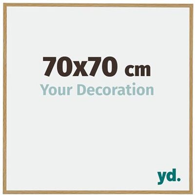 yd. Your Decoration Fotolijst 70 x 70 cm, beuken licht, fotokader van kunststof met acrylglas, anti-reflecterend kader 70 x 70 cm, Evry yd. Your Decoration Fotolijst 70 x 70 cm, beuken licht, fotokader van kunststof met acrylglas, anti-reflecterend kader 70 x 70 cm, Evry