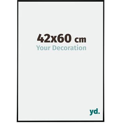 yd. Your Decoration Fotolijst 42 x 60 cm, zwart hoogglans, fotokader van kunststof met acrylglas, anti-reflecterend kader 42 x 60 cm, Evry yd. Your Decoration Fotolijst 42 x 60 cm, zwart hoogglans, fotokader van kunststof met acrylglas, anti-reflecterend kader 42 x 60 cm, Evry