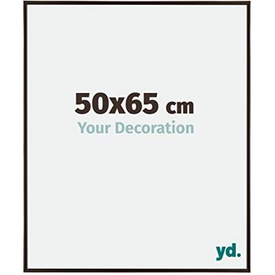 yd. Your Decoration Fotolijst 50 x 65 cm, kunststof fotokader met acrylglas, ontspiegeld glas, uitstekende kwaliteit, antraciet, Evry, yd. Your Decoration Fotolijst 50 x 65 cm, kunststof fotokader met acrylglas, ontspiegeld glas, uitstekende kwaliteit, antraciet, Evry,