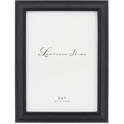 Lawrence Frames Classic Bead Fotolijst, 12,7 x 17,8 cm, zwart Lawrence Frames Classic Bead Fotolijst, 12,7 x 17,8 cm, zwart