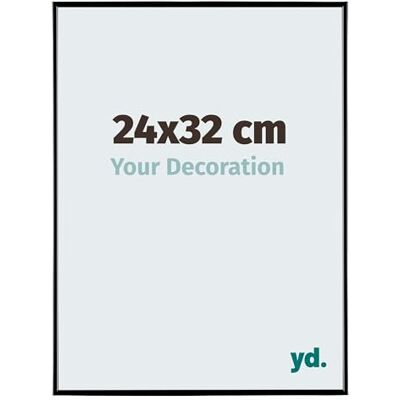 yd. Your Decoration Fotolijst 24 x 32 cm, zwart hoogglans, fotokader van kunststof met acrylglas, antireflecterend frame, kader 24 x 32 cm, Evry yd. Your Decoration Fotolijst 24 x 32 cm, zwart hoogglans, fotokader van kunststof met acrylglas, antireflecterend frame, kader 24 x 32 cm, Evry