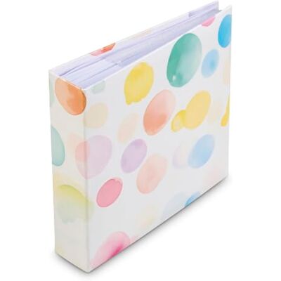 Hama Fotoalbum met insteekvak en memozone "Sprinkled Bubbles" (200 foto's 10 x 15 cm, 100 pagina's, formaat 22,5 x 22 cm, geheugenkaartvak, bubbels) meerkleurig Hama Fotoalbum met insteekvak en memozone "Sprinkled Bubbles" (200 foto's 10 x 15 cm, 100 pagina's, formaat 22,5 x 22 cm, geheugenkaartvak, bubbels) meerkleurig