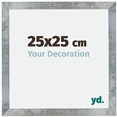 yd. Your Decoration Fotolijst, 25 x 25 cm, MDF fotokader met acrylglas ontspiegeld glas, uitstekende kwaliteit, ijzer geweven Mura yd. Your Decoration Fotolijst, 25 x 25 cm, MDF fotokader met acrylglas ontspiegeld glas, uitstekende kwaliteit, ijzer geweven Mura
