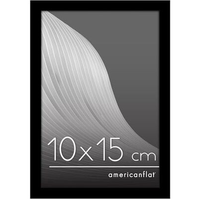 Americanflat Fotolijst 10 x 15 cm, dunne rand, zwart Schokbestendig glas, ezel en wandhanger inbegrepen, horizontaal of verticaal formaat, voor je foto's Americanflat Fotolijst 10 x 15 cm, dunne rand, zwart Schokbestendig glas, ezel en wandhanger inbegrepen, horizontaal of verticaal formaat, voor je foto's