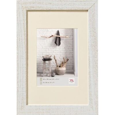walther design poolwitte fotolijst 20 x 30 cm met passe-partout, Home houten lijst HO030V walther design poolwitte fotolijst 20 x 30 cm met passe-partout, Home houten lijst HO030V