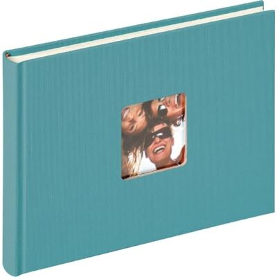 walther design FA-207-K fotoalbum Fun, petrol groen, 22 x 16 cm walther design FA-207-K fotoalbum Fun, petrol groen, 22 x 16 cm