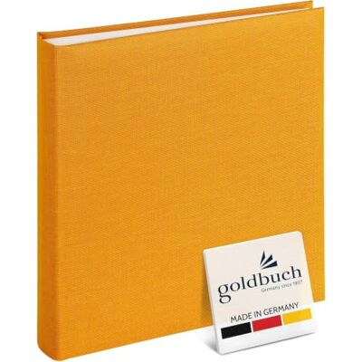 Goldbuch Fotoalbum, Summer Time, 25 x 25 cm, 60 pagina's met kristalblad, geel, 25 x 25 cm Goldbuch Fotoalbum, Summer Time, 25 x 25 cm, 60 pagina's met kristalblad, geel, 25 x 25 cm
