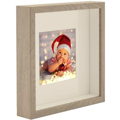 ART 3D-box (25 x 25, eiken truffel) ART 3D-box (25 x 25, eiken truffel)