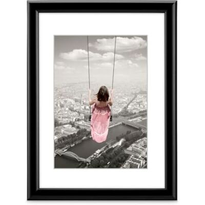 Hama Kunststof fotolijst Swing, zwart, 40 x 50 cm Hama Kunststof fotolijst Swing, zwart, 40 x 50 cm
