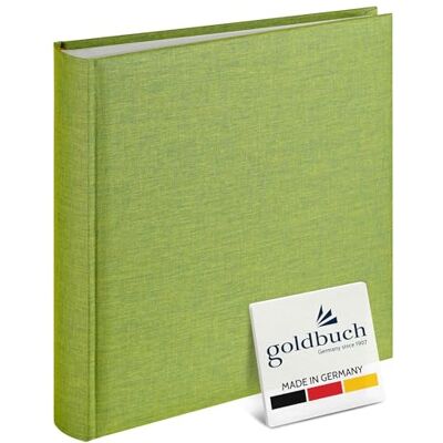 Goldbuch Trend fotoalbum, 60 pagina's, met kristallen inzetstukken, 25 x 25 cm, lichtgroen, 30 x 31 cm Goldbuch Trend fotoalbum, 60 pagina's, met kristallen inzetstukken, 25 x 25 cm, lichtgroen, 30 x 31 cm