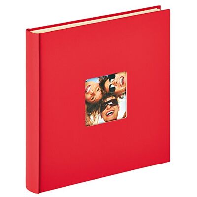 walther design fotoalbum rood 33 x 34 cm zelfklevend album met omslaguitsparing, Fun SK-110-R walther design fotoalbum rood 33 x 34 cm zelfklevend album met omslaguitsparing, Fun SK-110-R