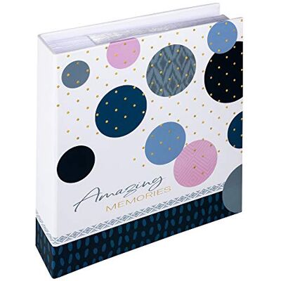 walther design Memo-Einsteckalbum Amazing Memories, 200 Fotos 13x18 cm, blau walther design Memo-Einsteckalbum Amazing Memories, 200 Fotos 13x18 cm, blau