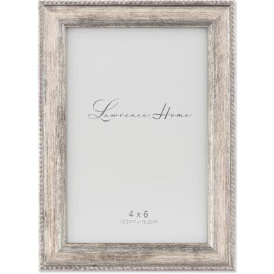 Lawrence Frames Classic Bead Fotolijst, 10 x 15 cm, zilverkleurig Lawrence Frames Classic Bead Fotolijst, 10 x 15 cm, zilverkleurig