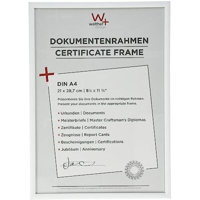 walther design Fotolijst wit 21 x 29,7 cm (DIN A4) nieuw kunststof frame Lifestyle KV130W walther design Fotolijst wit 21 x 29,7 cm (DIN A4) nieuw kunststof frame Lifestyle KV130W