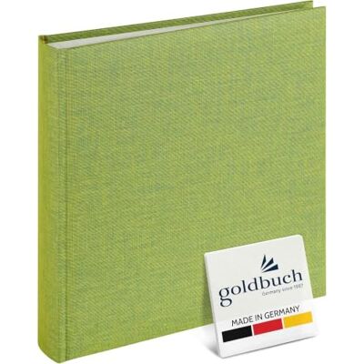 Goldbuch Trend fotoalbum, 60 pagina's, met kristallen inzetstukken, 25 x 25 cm, lichtgroen, 25 x 25 cm Goldbuch Trend fotoalbum, 60 pagina's, met kristallen inzetstukken, 25 x 25 cm, lichtgroen, 25 x 25 cm