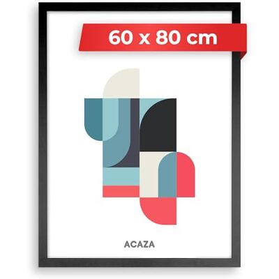 ACAZA Fotolijst 60 x 80 cm, mdf-hout, zwart ACAZA Fotolijst 60 x 80 cm, mdf-hout, zwart