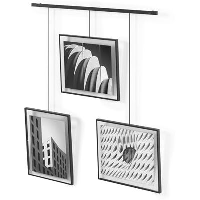 Umbra Exhibit Set van drie lijsten 20 x 25 cm zwart ijzer Umbra Exhibit Set van drie lijsten 20 x 25 cm zwart ijzer