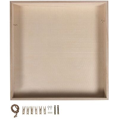 Rayher 62818000 Houten frame met achterzijde FSCMixCred Rayher 62818000 Houten frame met achterzijde FSCMixCred