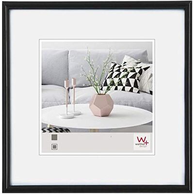 walther design KB660H Galeria kunststof lijst, 60 x 60 cm, Zwart walther design KB660H Galeria kunststof lijst, 60 x 60 cm, Zwart