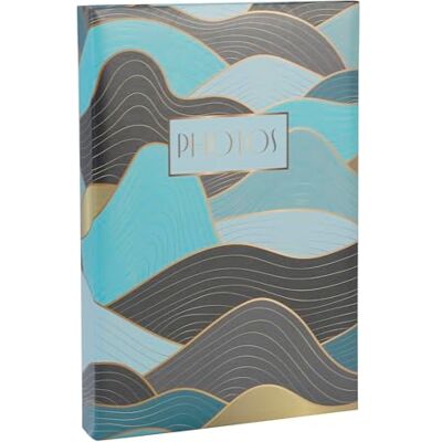 EXACOMPTA – Ref. 62663E fotoalbum met insteekhoezen Ocean 300 foto's 10 x 15 cm 100 pagina's formaat 22,5 x 32,5 cm omslag met mat oppervlak bedrukt met trendy kleuren EXACOMPTA – Ref. 62663E fotoalbum met insteekhoezen Ocean 300 foto's 10 x 15 cm 100 pagina's formaat 22,5 x 32,5 cm omslag met mat oppervlak bedrukt met trendy kleuren