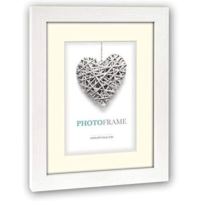 Zep Regent houten fotolijst 10x15 cm wit Zep Regent houten fotolijst 10x15 cm wit
