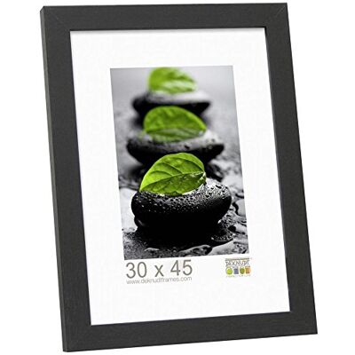 Deknudt Frames S44CF2 Basic fotolijst, hout/MDF, 30 x 45 cm, zwart Deknudt Frames S44CF2 Basic fotolijst, hout/MDF, 30 x 45 cm, zwart