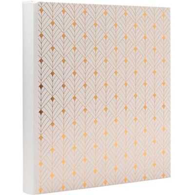 EXACOMPTA NeoDeco fotoalbum 300 foto's 60 zwarte pagina's formaat 29 x 32 cm kartonnen omslag bedekt met wit structuurpapier met glanzend effect EXACOMPTA NeoDeco fotoalbum 300 foto's 60 zwarte pagina's formaat 29 x 32 cm kartonnen omslag bedekt met wit structuurpapier met glanzend effect