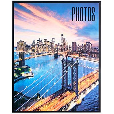 Grupo Erik Fotoalbum 13 x 20 cm New York 96 vakken en personaliseerbare omslag fotoalbum voor kinderen Grupo Erik Fotoalbum 13 x 20 cm New York 96 vakken en personaliseerbare omslag fotoalbum voor kinderen