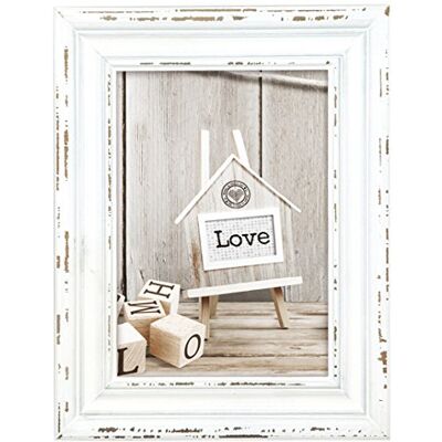 Zep Rivoli Wit 10x15 Houten Fotolijst SY946W Zep Rivoli Wit 10x15 Houten Fotolijst SY946W
