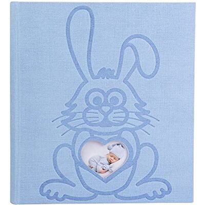 EXACOMPTA Fotoalbum TEDDY 29 x 32 cm, 60 pagina's wit, omslag konijn EXACOMPTA Fotoalbum TEDDY 29 x 32 cm, 60 pagina's wit, omslag konijn