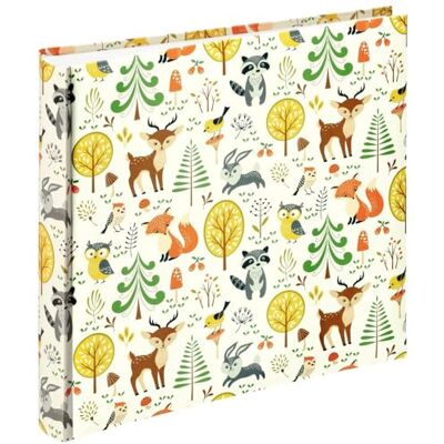 Hama Jumbo-fotoalbum "Forest" (voor 400 foto's in het formaat 10 x 15 cm, kinderalbum 30 x 30 cm, 100 witte pagina's dieren, elegant) bruin/beige/groen/oranje/geel Album Jumbo "Forest", 100 pages blanches, Intercalaires Parchemin, Idéal Scrapbooking DIY Hama Jumbo-fotoalbum "Forest" (voor 400 foto's in het formaat 10 x 15 cm, kinderalbum 30 x 30 cm, 100 witte pagina's dieren, elegant) bruin/beige/groen/oranje/geel Album Jumbo "Forest", 100 pages blanches, Intercalaires Parchemin, Idéal Scrapbooking DIY