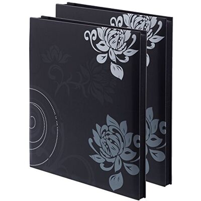 walther design fotoalbum zwart 400 foto's 10x15 cm slip-on album double pack, Grindy EA-201-BD walther design fotoalbum zwart 400 foto's 10x15 cm slip-on album double pack, Grindy EA-201-BD